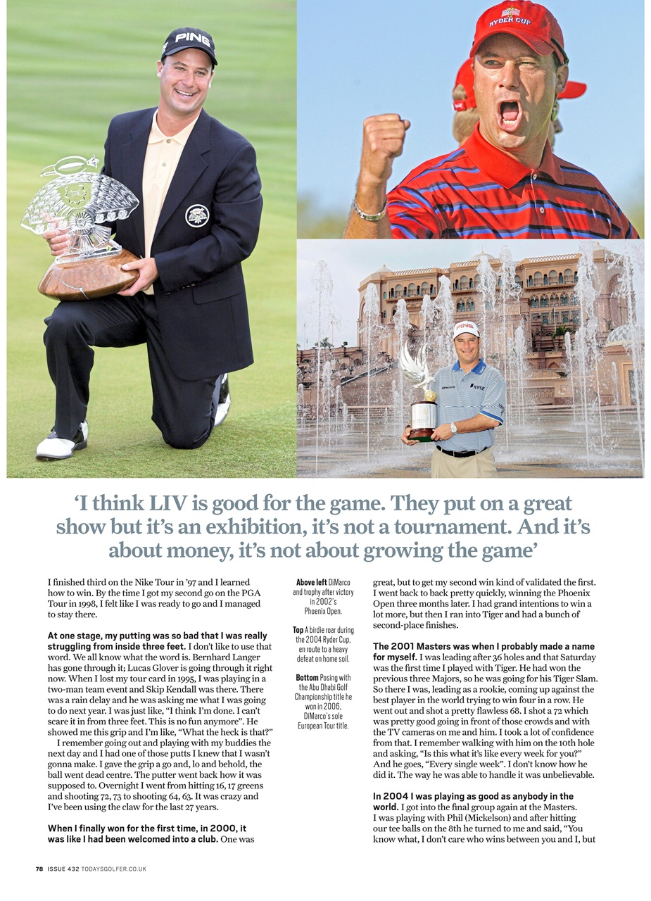 Today's Golfer Preview Pages