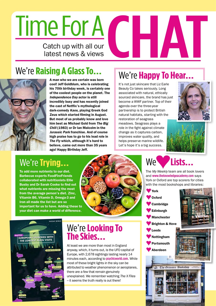 My Weekly Preview Pages