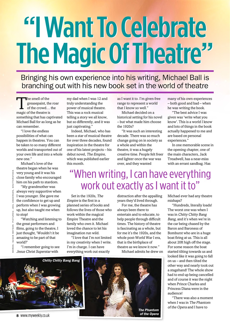 My Weekly Preview Pages