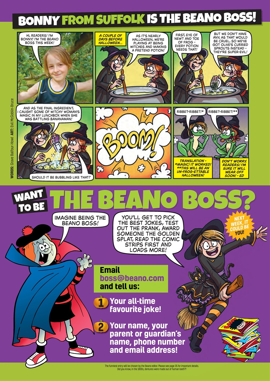 Beano Preview Pages