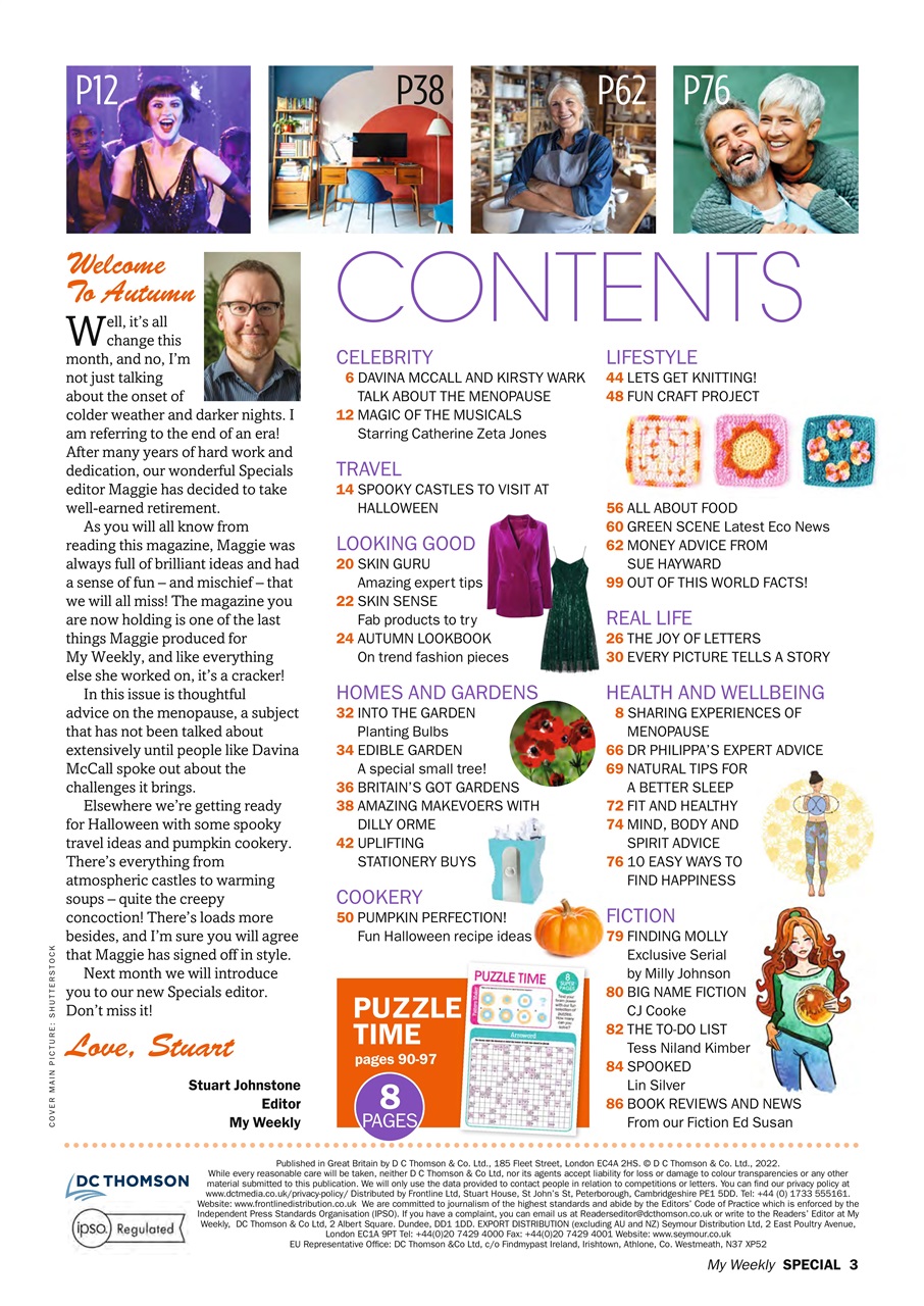 My Weekly Special Preview Pages