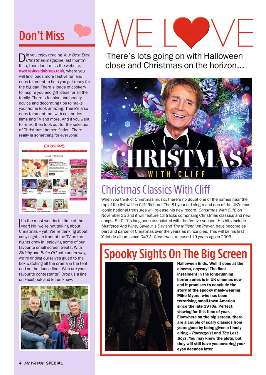 My Weekly Special Preview Pages