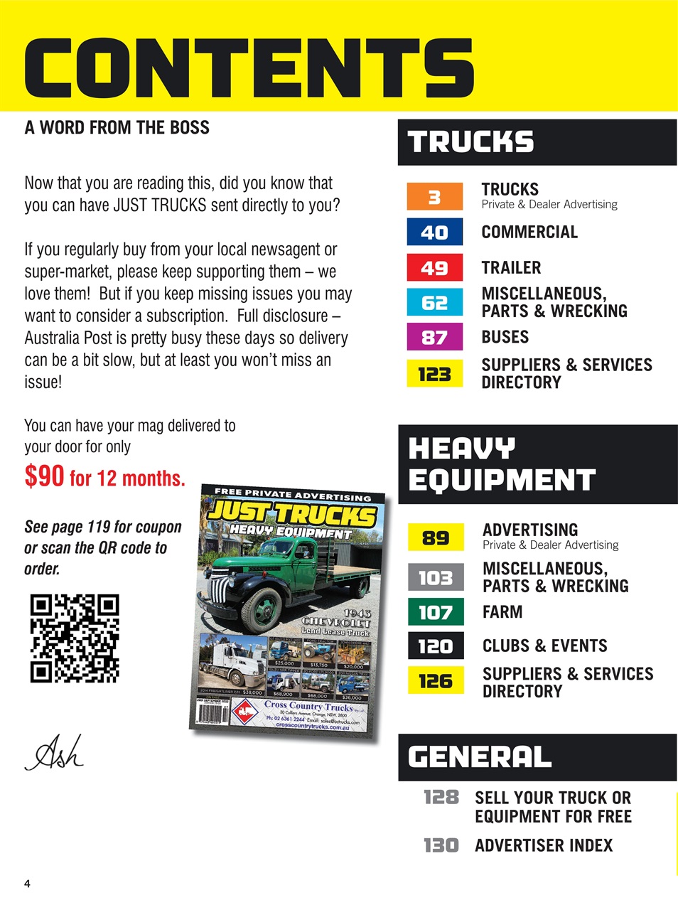 JUST TRUCKS Preview Pages