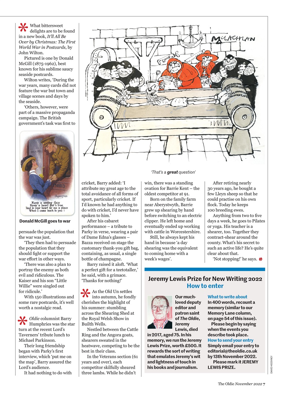 The Oldie Preview Pages