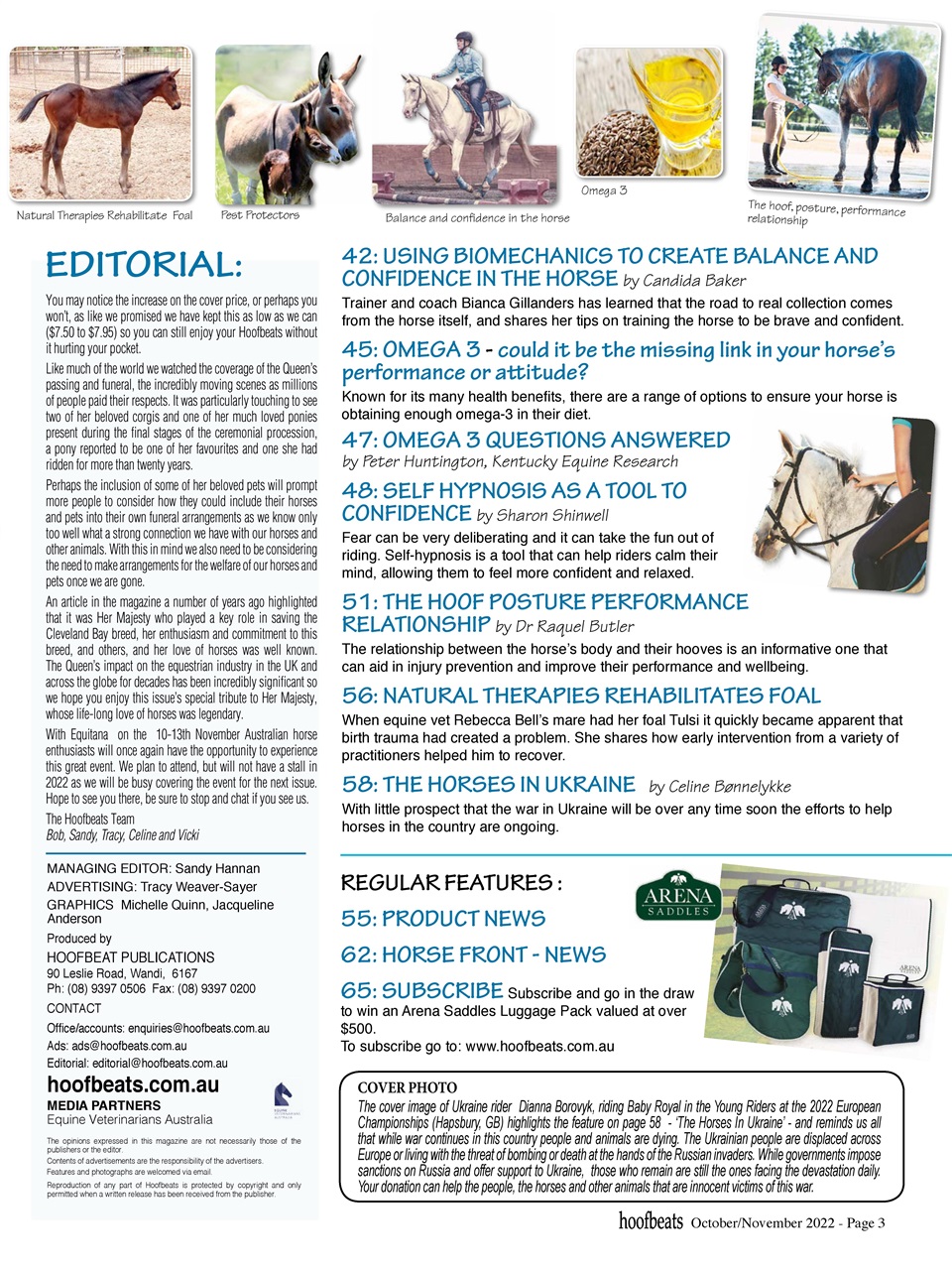 Hoofbeats Preview Pages