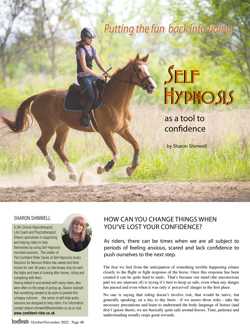 Hoofbeats Preview Pages