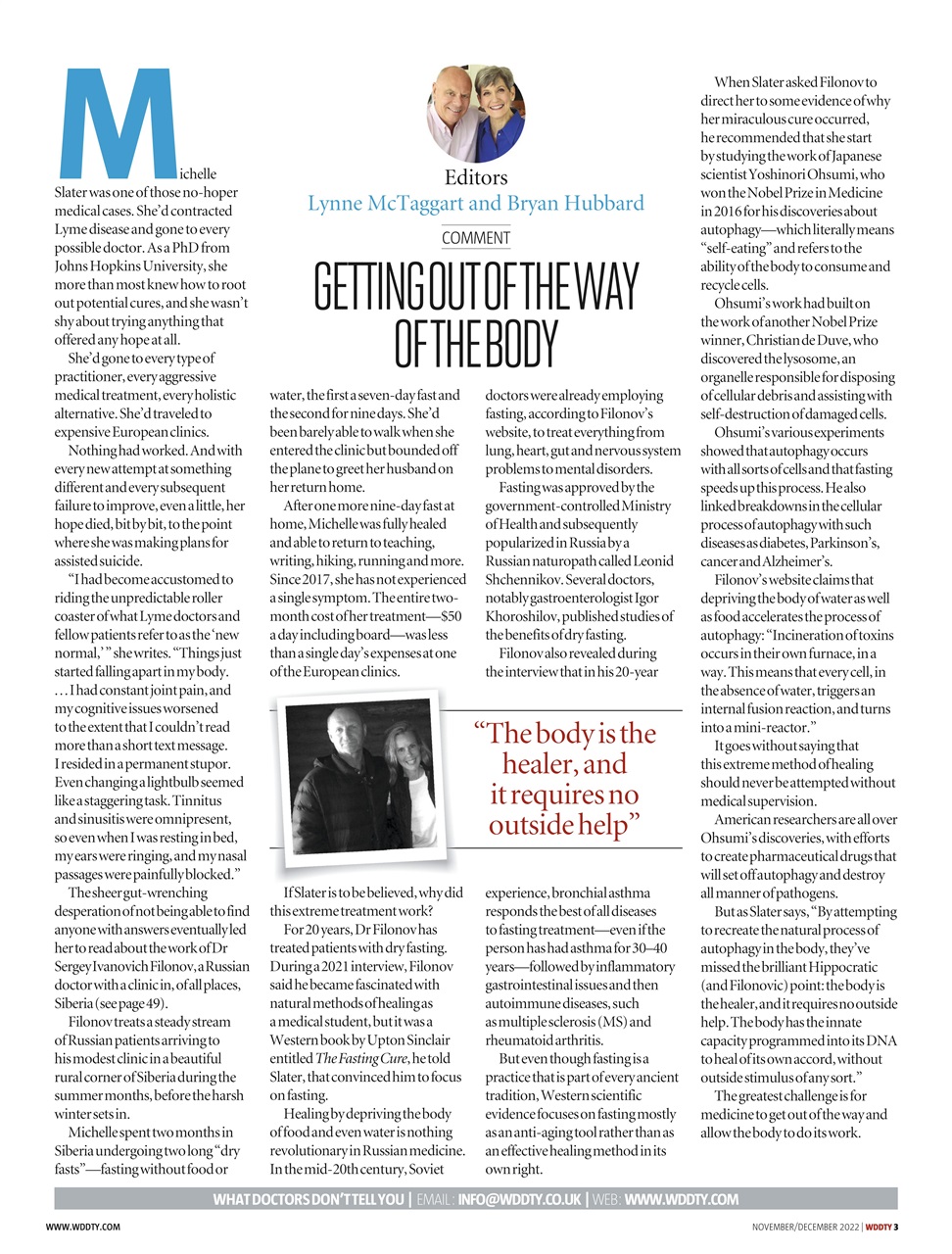 What Doctors Don't Tell You Preview Pages