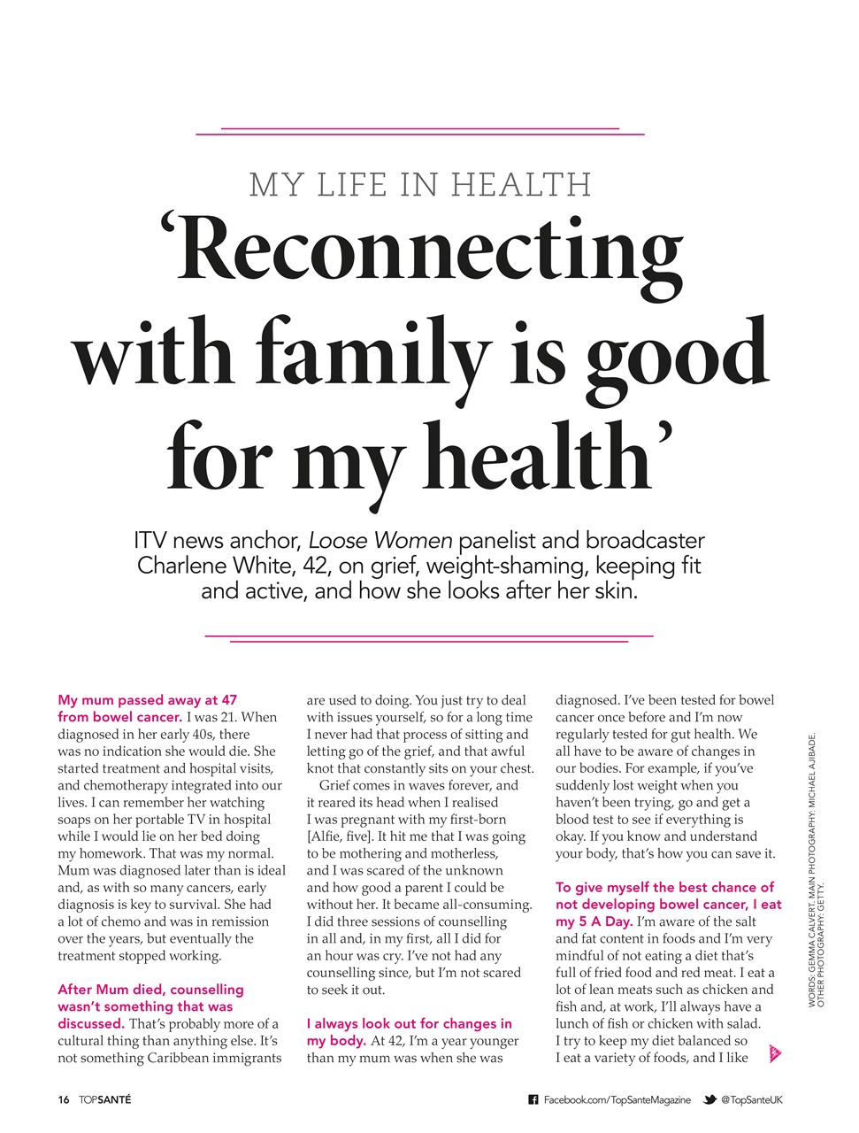 Top Sante Preview Pages