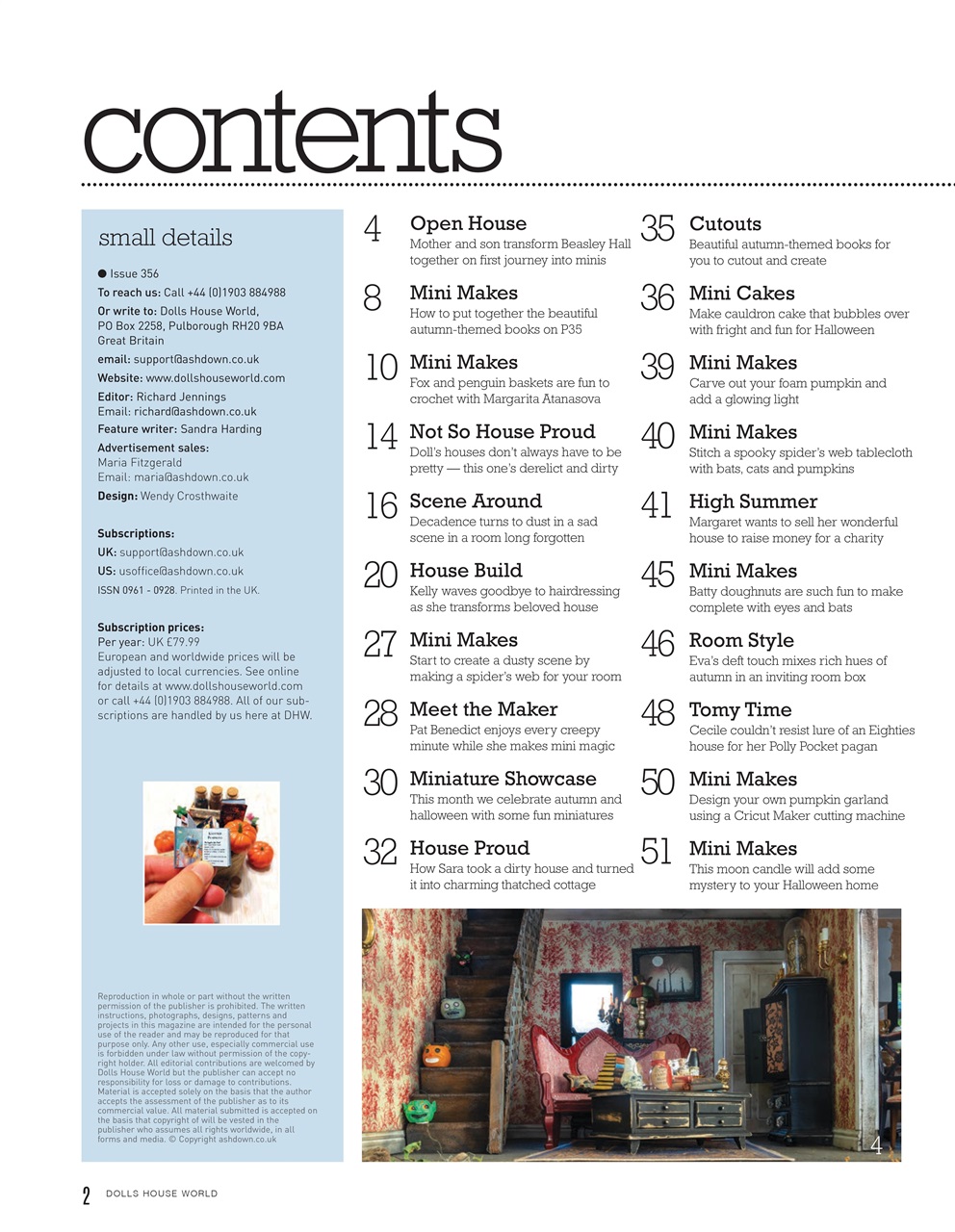 Dolls House World Preview Pages