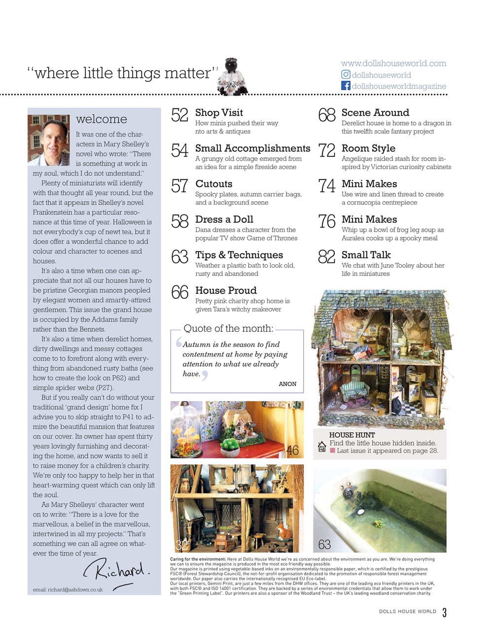 Dolls House World Preview Pages