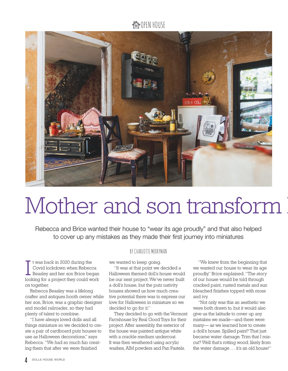 Dolls House World Preview Pages