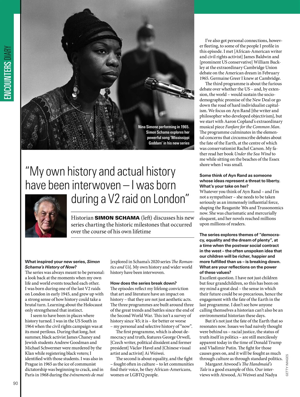 BBC History Magazine Preview Pages