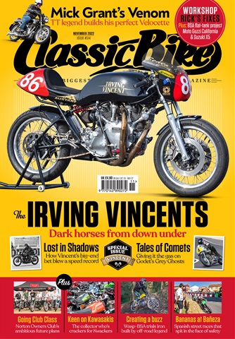 Classic Bike issue Nov-22