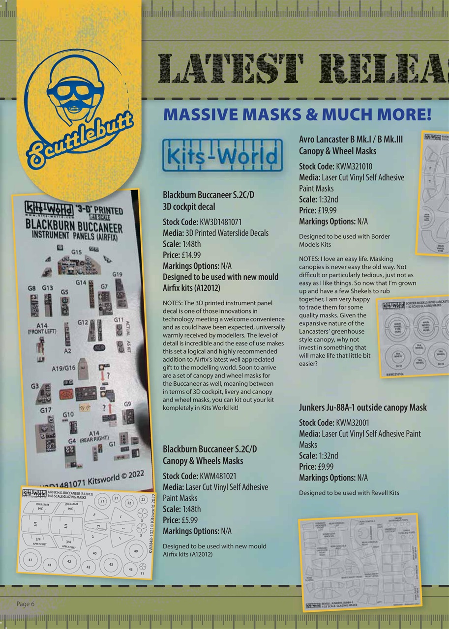 Scale Aviation and Military Modeller International (M) Preview Pages