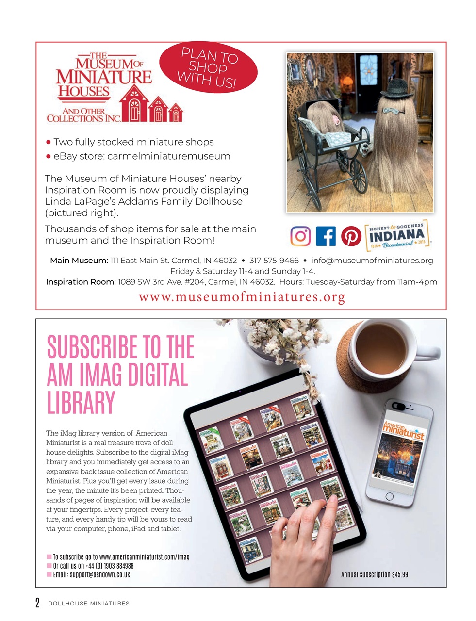 Dollhouse Miniatures Preview Pages