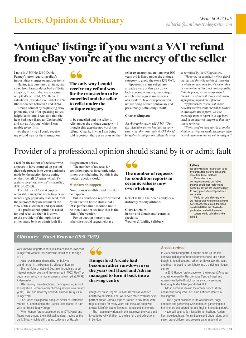 Antiques Trade Gazette Preview Pages