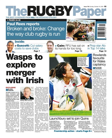 The Rugby Paper issue 16 Oct 2022