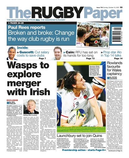 The Rugby Paper issue 