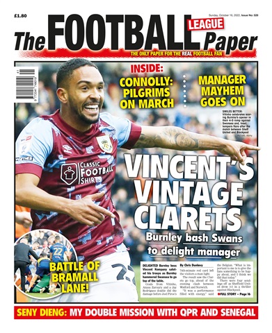 The Football League Paper issue 16-Oct-2022