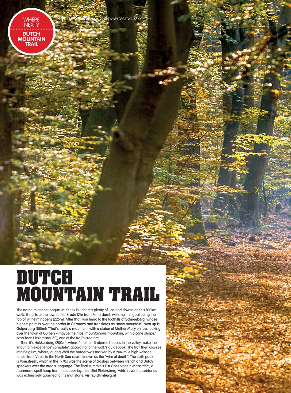 Great Walks Preview Pages