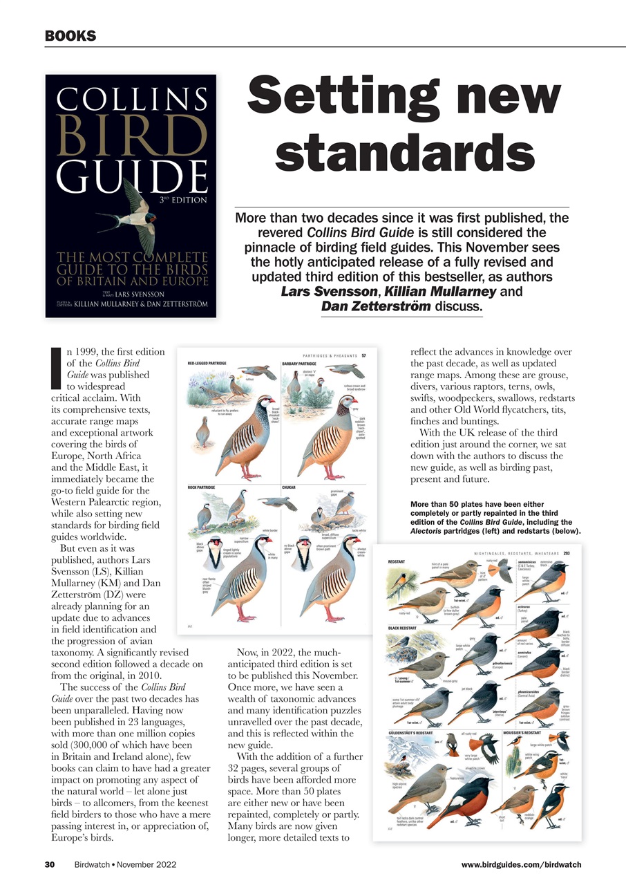 Birdwatch Magazine Preview Pages