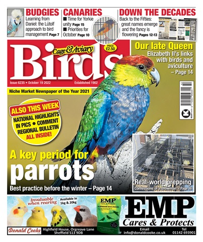 Cage & Aviary Birds issue 19-Oct-22