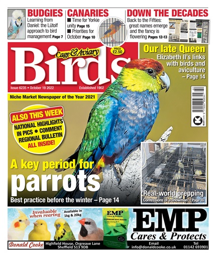 Cage & Aviary Birds issue 