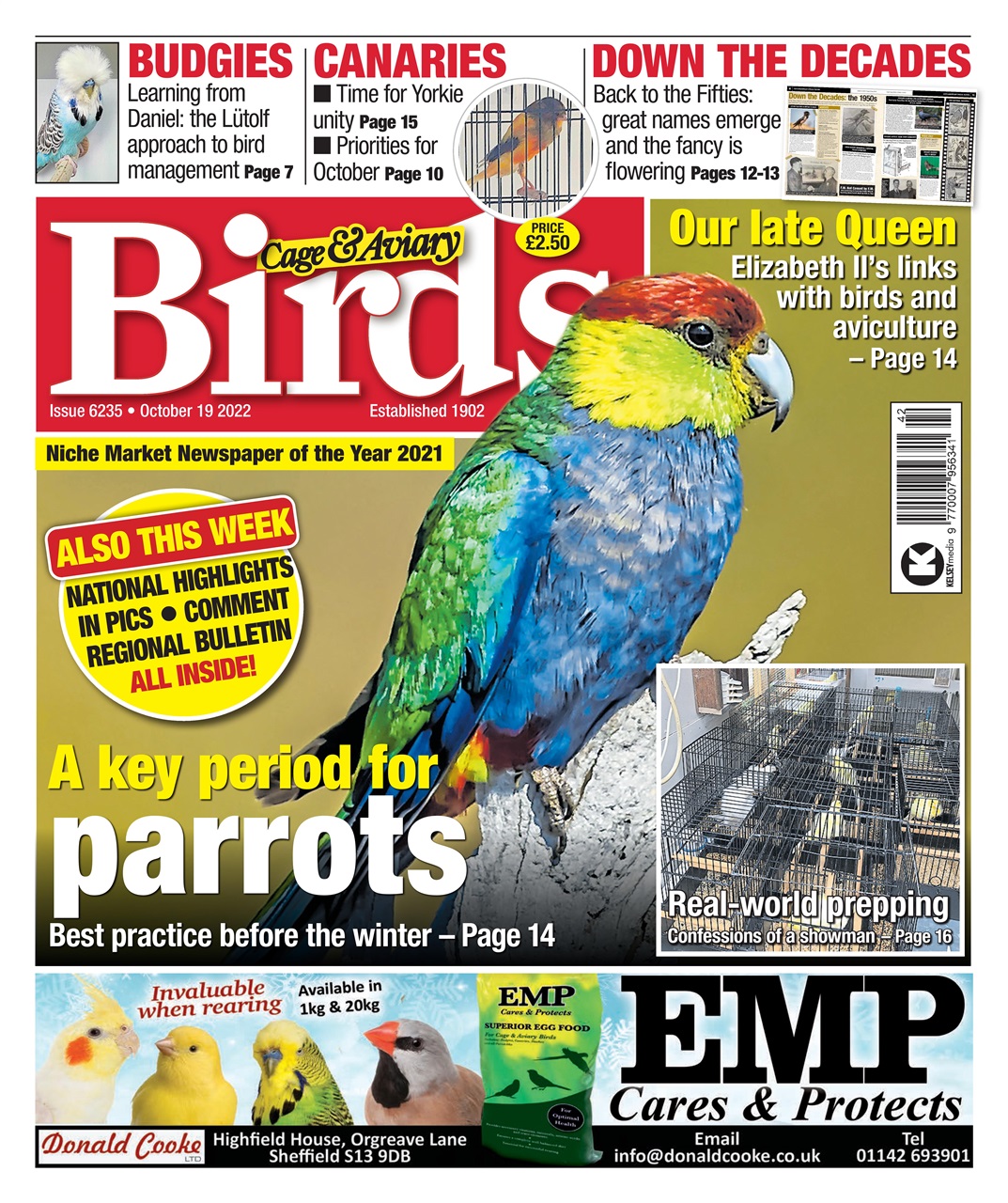 Cage & Aviary Birds Preview Pages