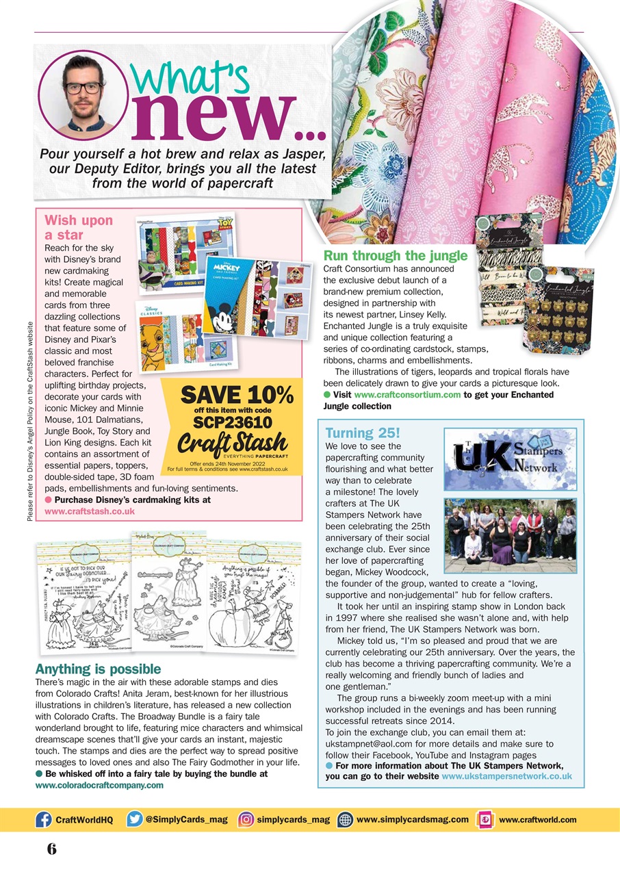 Simply Cards & Papercraft Preview Pages