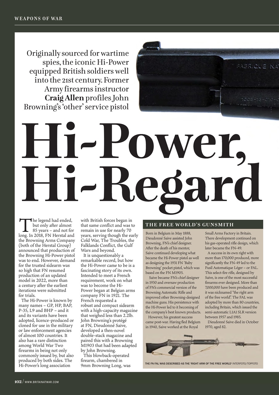 Britain at War Magazine Preview Pages