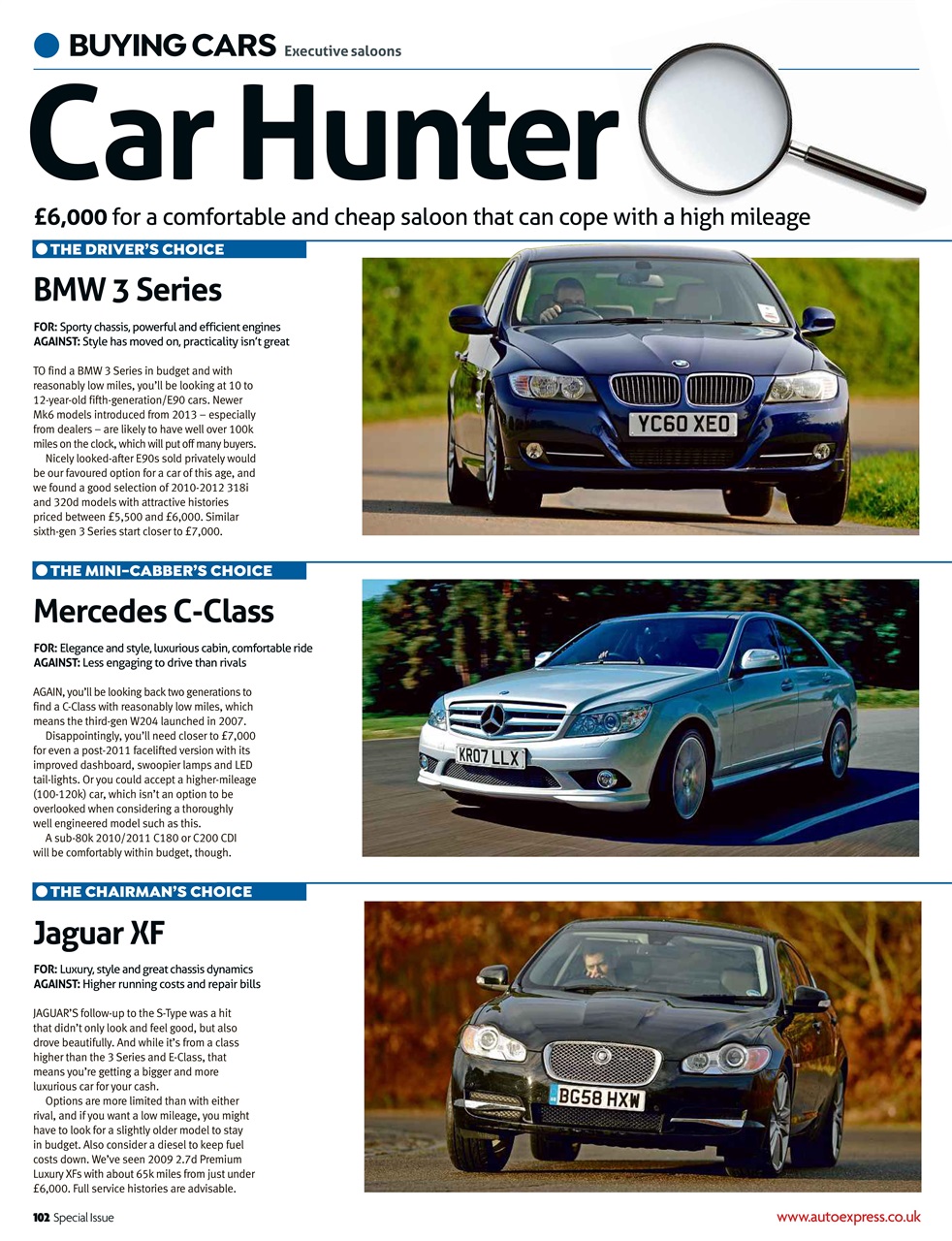 Auto Express Preview Pages