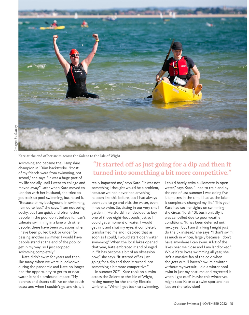 Outdoor Swimmer Preview Pages