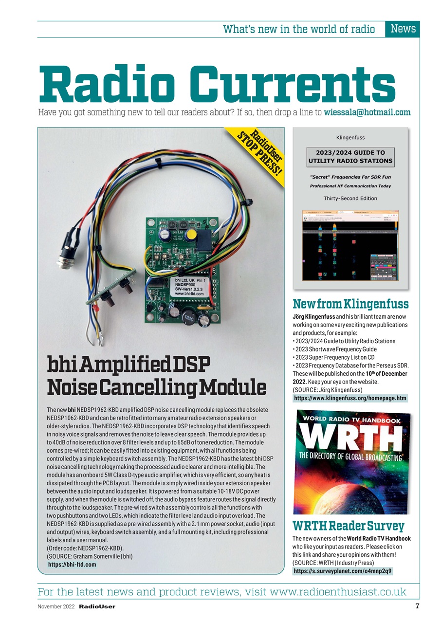 Radio User Preview Pages