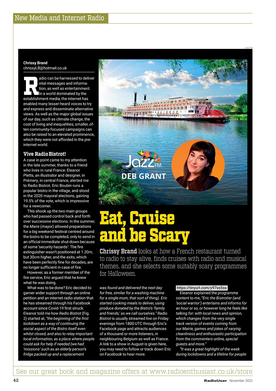 Radio User Preview Pages