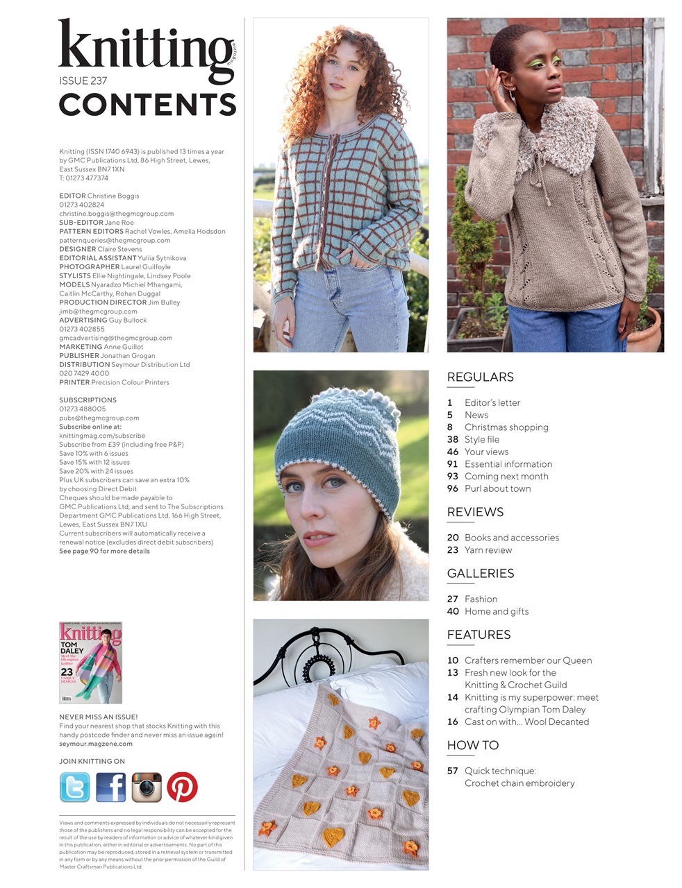 Knitting Preview Pages