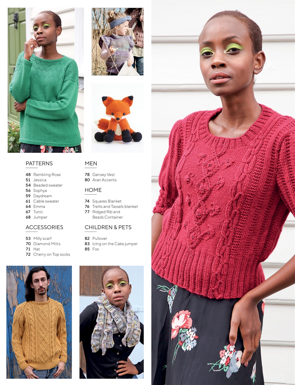 Knitting Preview Pages