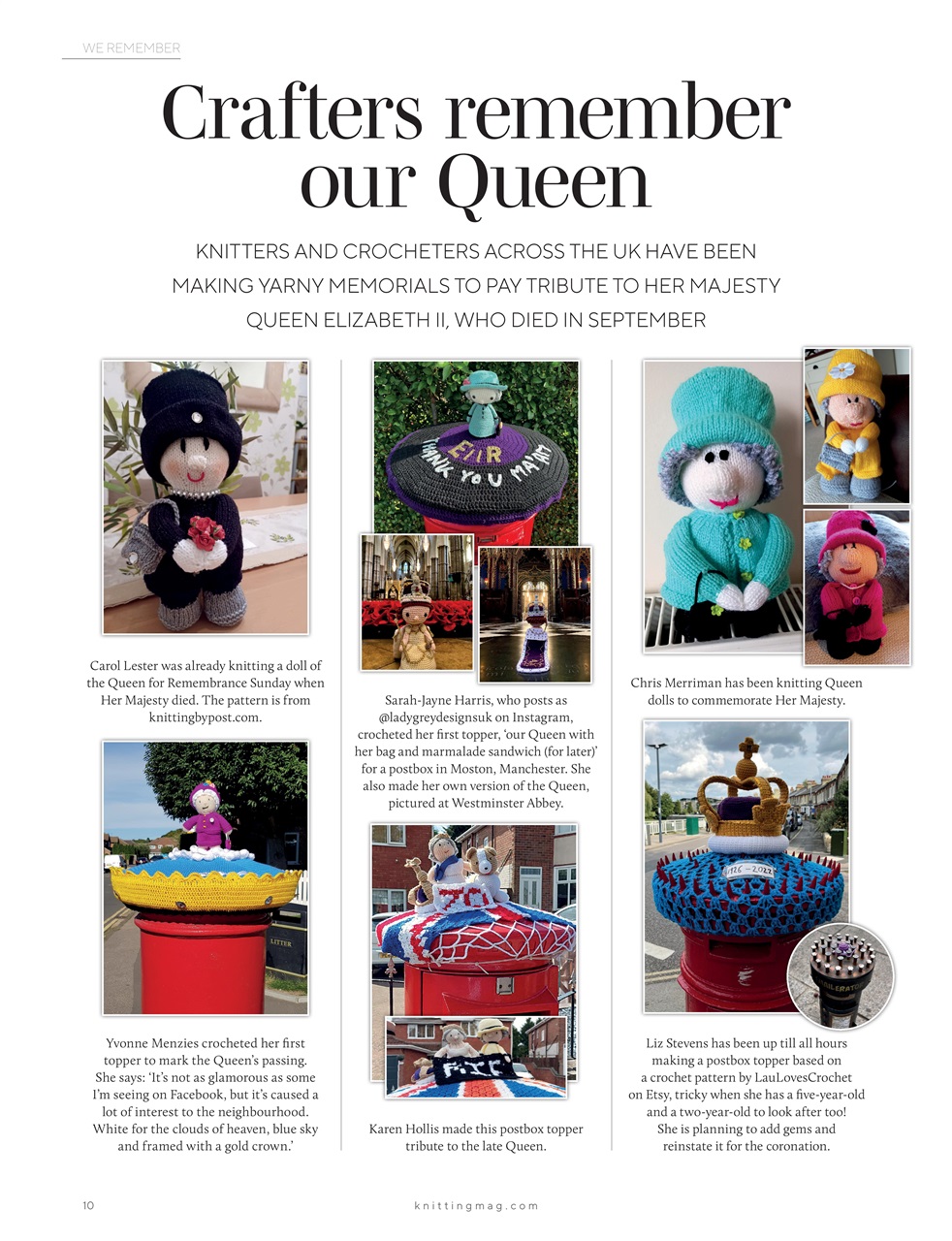 Knitting Preview Pages