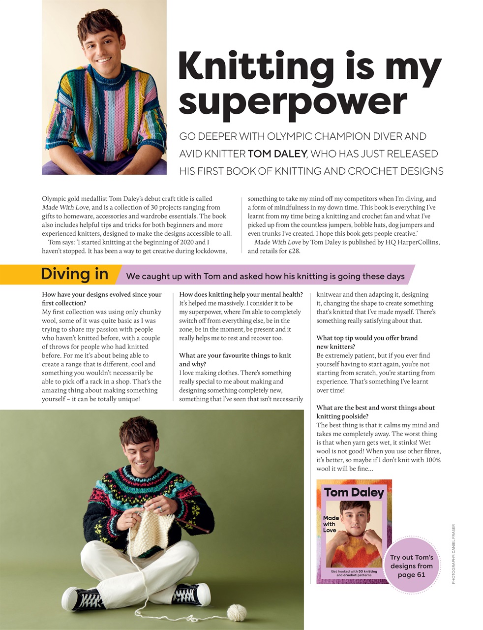 Knitting Preview Pages