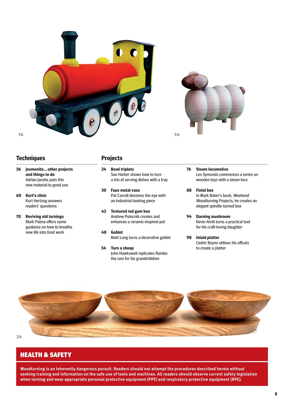 Woodturning Preview Pages