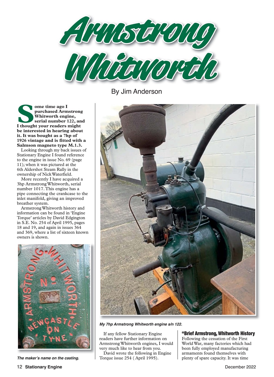 Stationary Engine Preview Pages