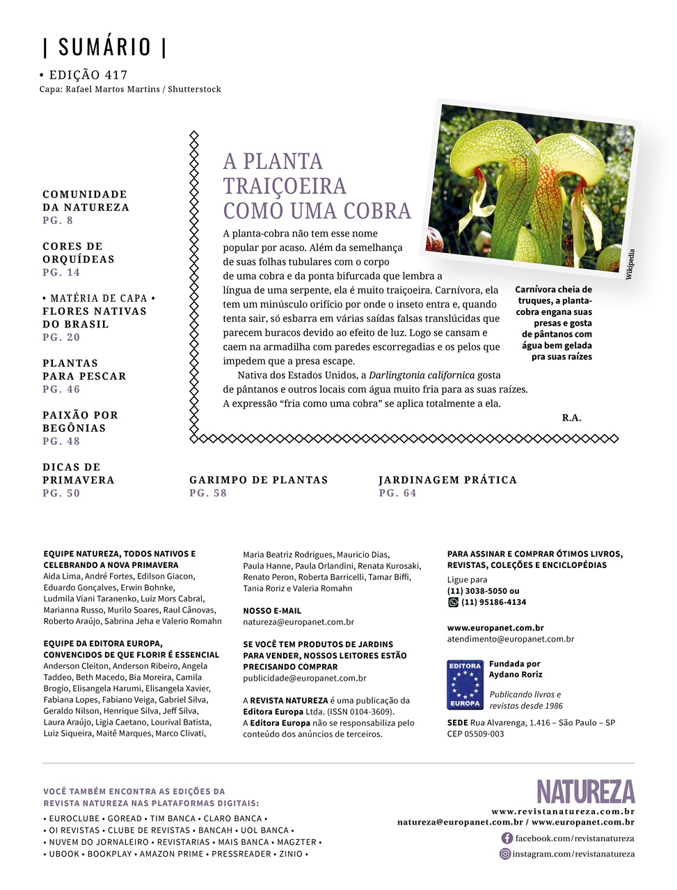 Natureza Preview Pages
