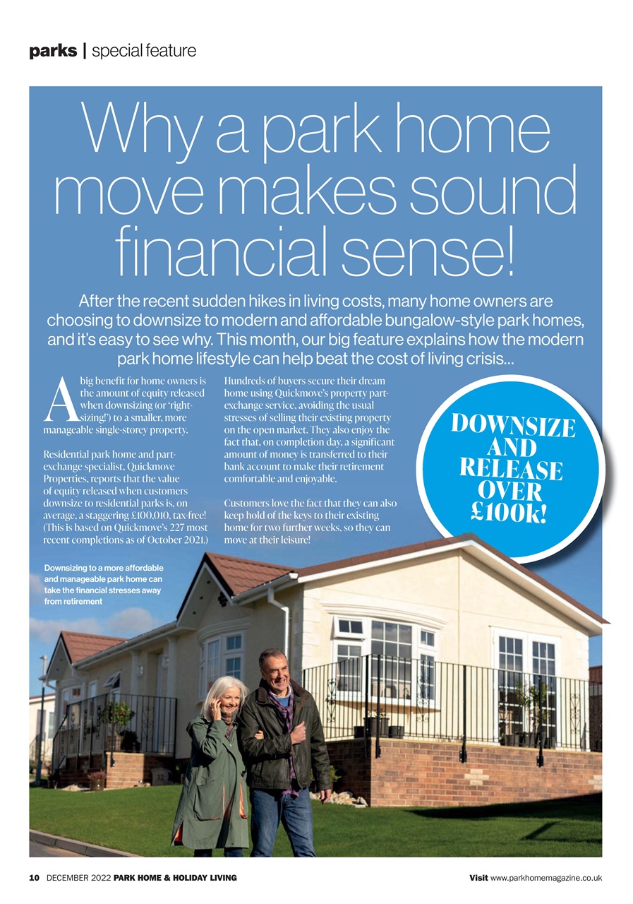 Park Home & Holiday Living Preview Pages