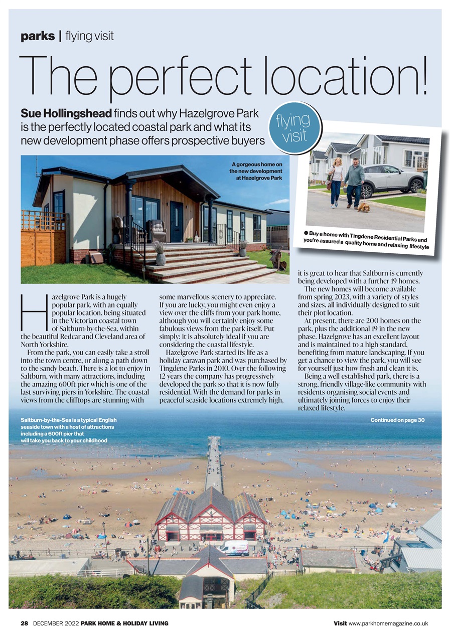 Park Home & Holiday Living Preview Pages