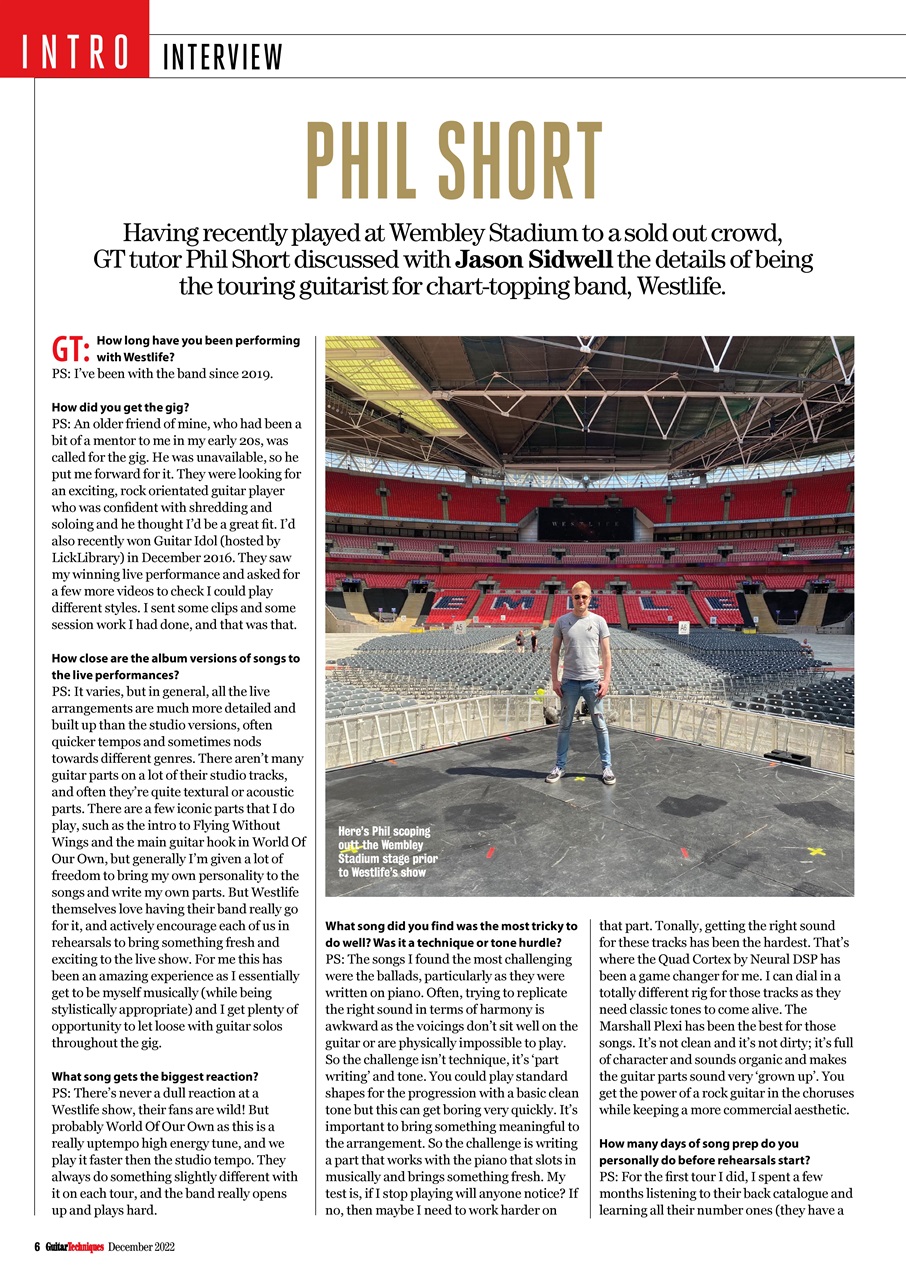 Guitar Techniques Preview Pages