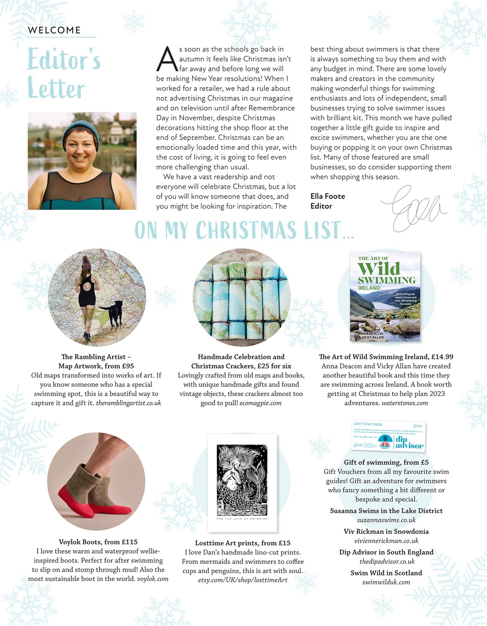 Outdoor Swimmer Preview Pages