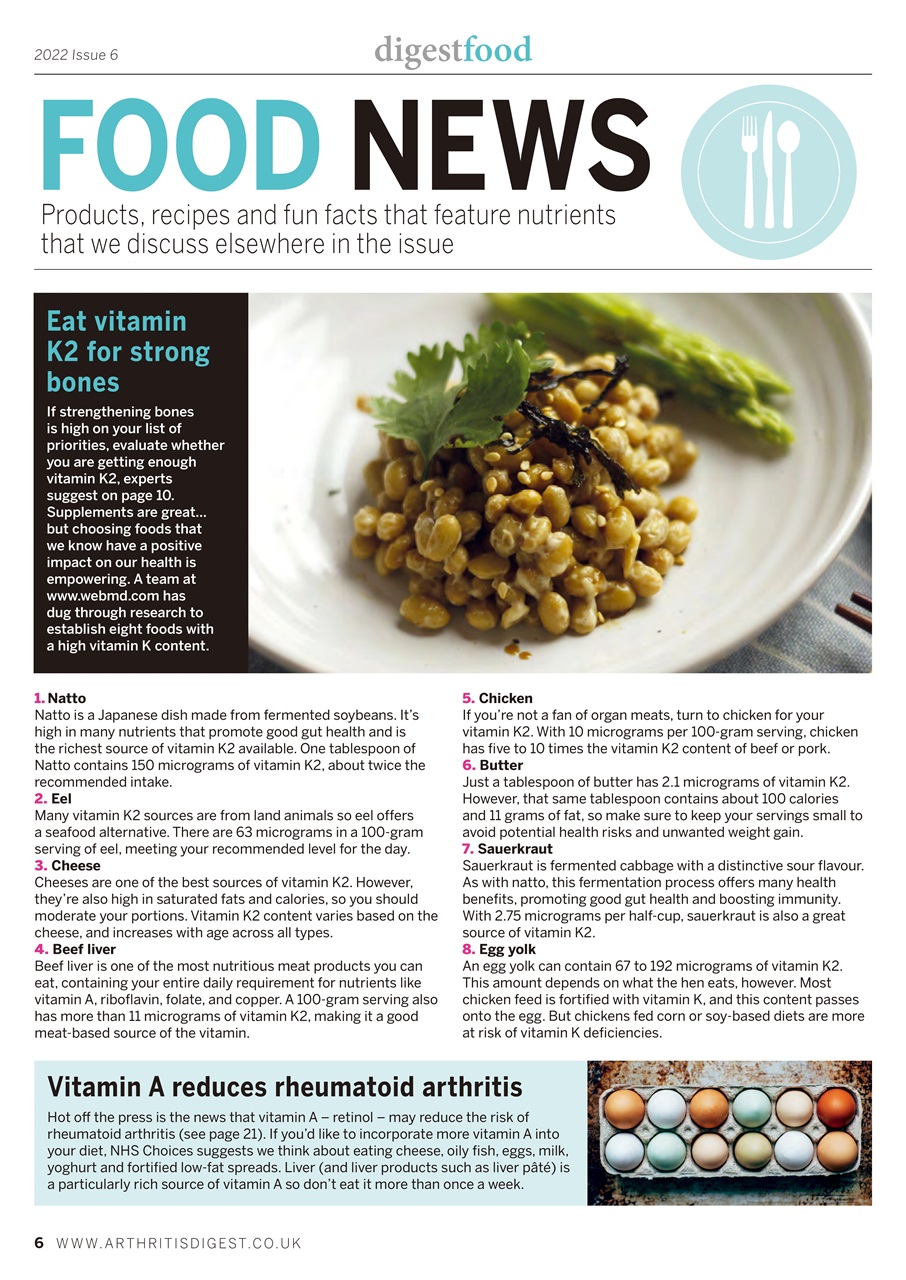 Arthritis Digest Preview Pages