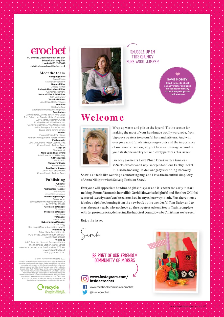 Inside Crochet Preview Pages