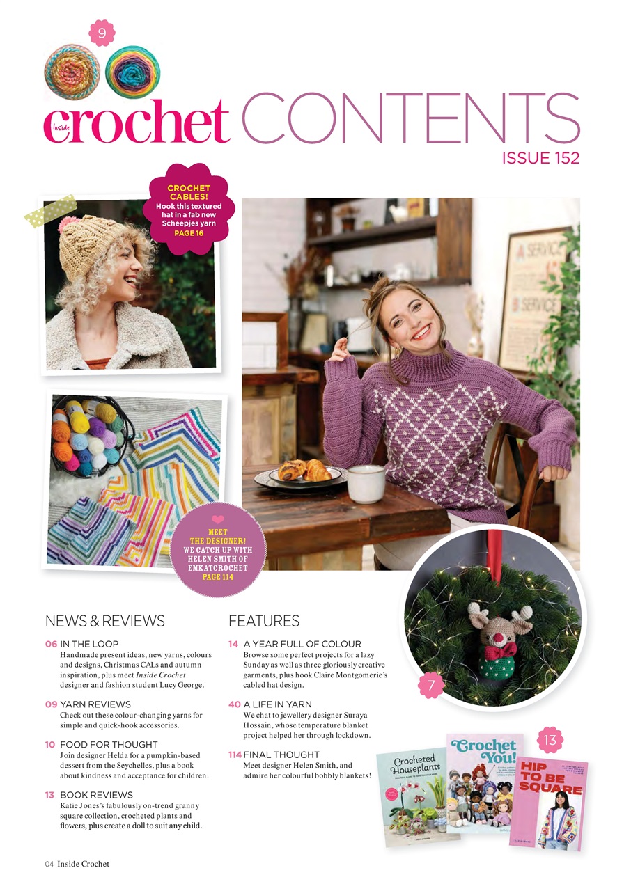 Inside Crochet Preview Pages