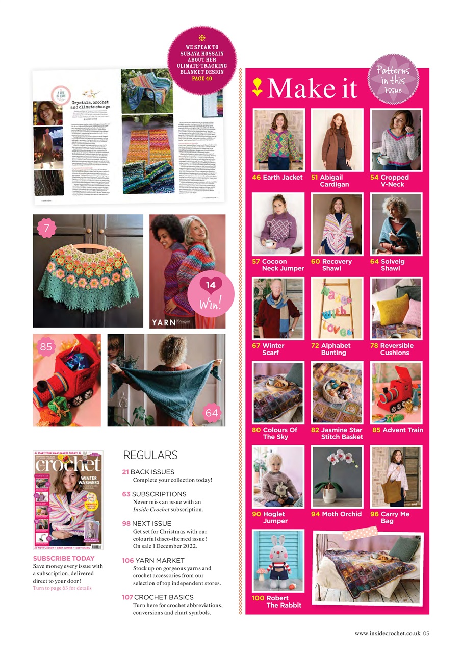 Inside Crochet Preview Pages