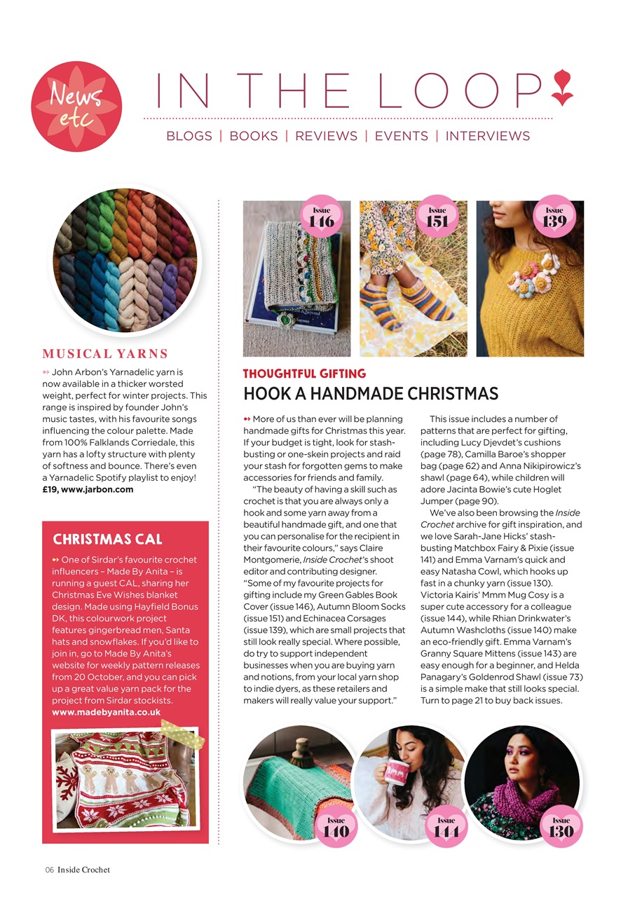 Inside Crochet Preview Pages